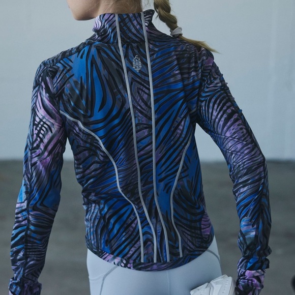 Free People Blue and Purple Long Sleeve Top - Picture 2 of 16